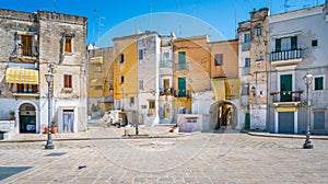 Old town in Bari, Apulia, southern Italy. photo